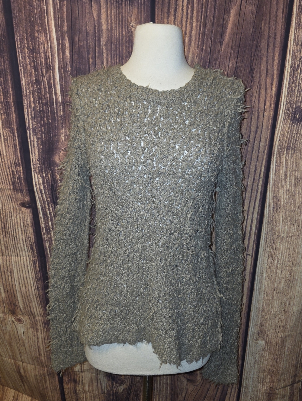 Free People Sweater Size M Brown